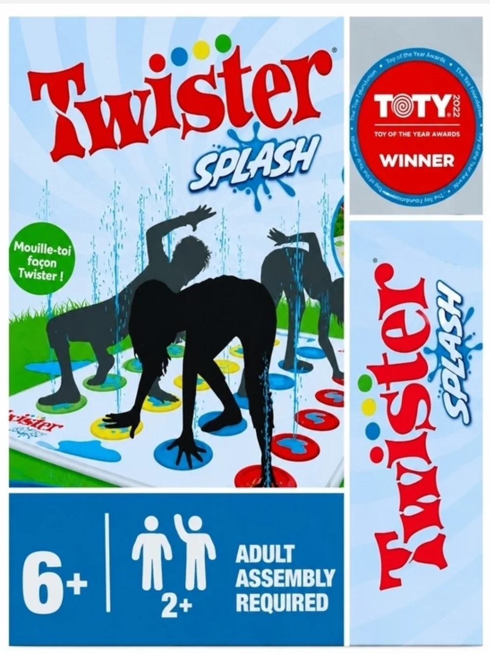Hasbro Twister Splash Game - Red, Blue, Yellow, Green